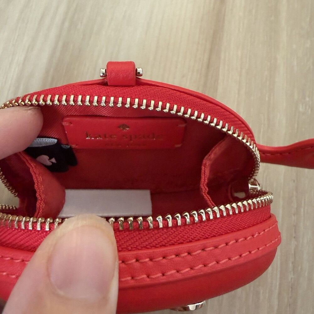 Kate Spade Pinch Me Crab Coin Purse Bag charm Keychain - Picture 6 of 8